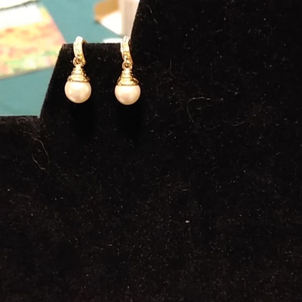 Genuine Pearl Earrings